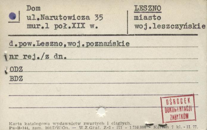 dom, skan 1