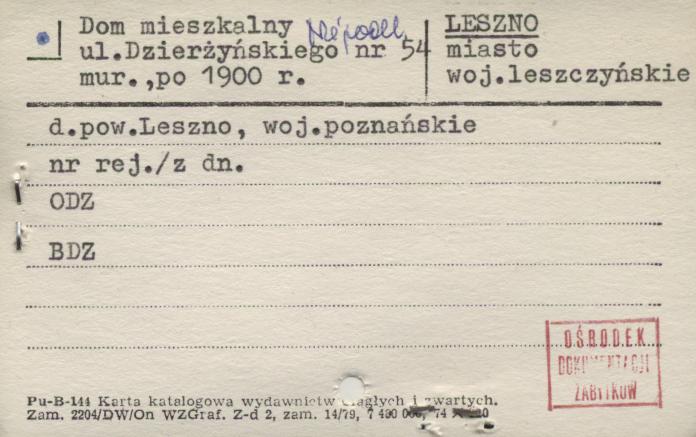 dom, skan 1