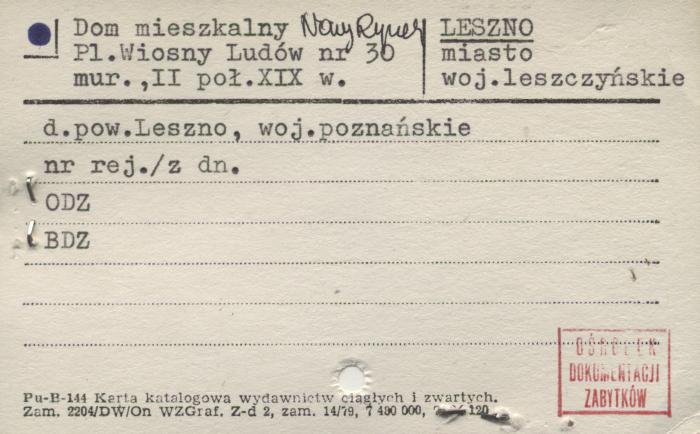 dom, skan 1