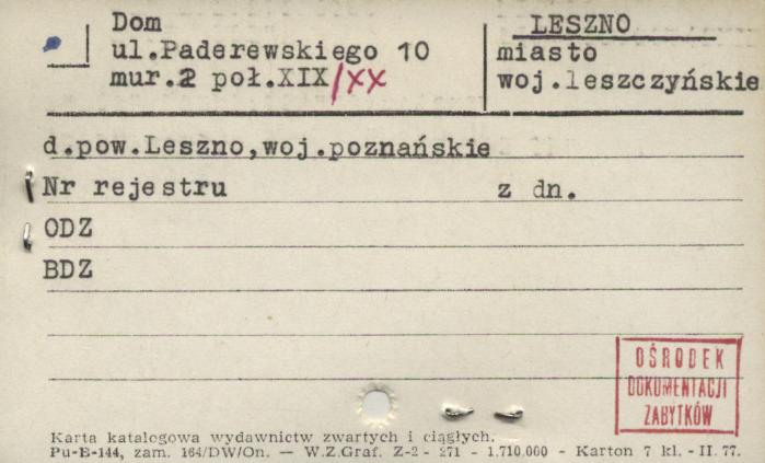dom, skan 1