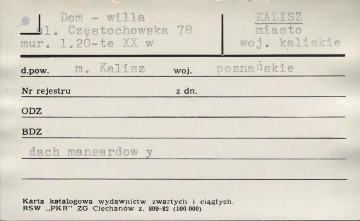dom - willa, skan 1
