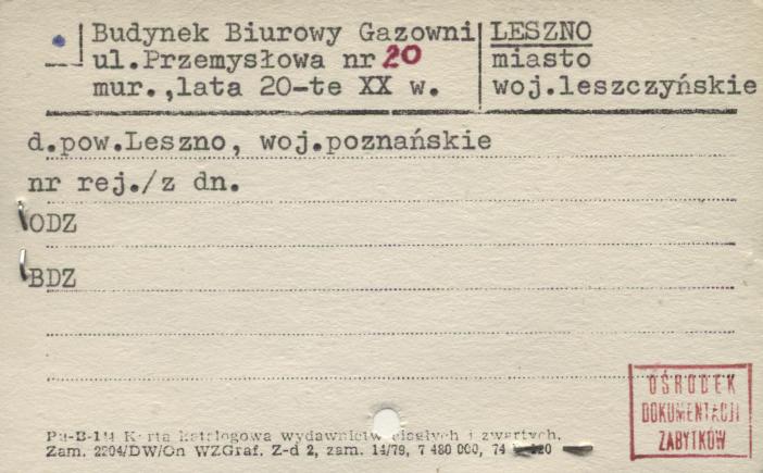 budynek biurowy gazowni, skan 1