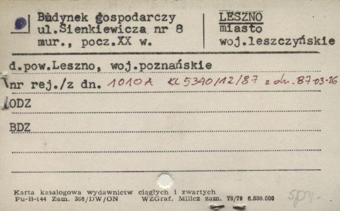 budynek gospodarczy, skan 1