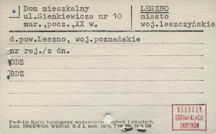 dom, skan 1