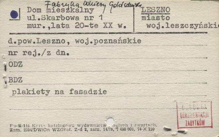 Fabryka Odzieży, skan 1