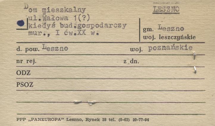 dom mieszkalny kiedyś budynek gospodarczy, skan 1