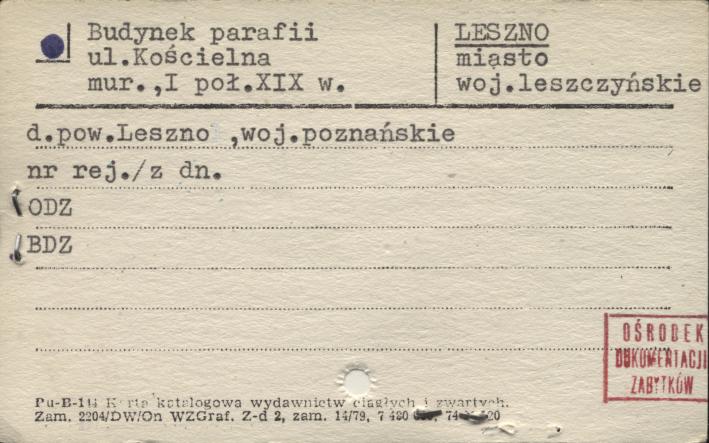 budynek parafii, skan 1