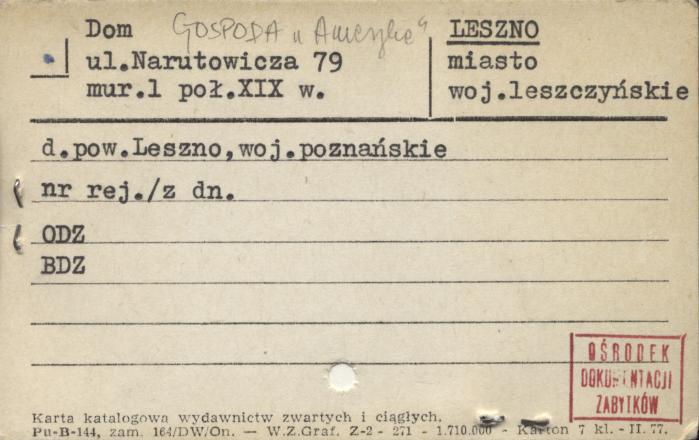 dom, gospoda Ameryka, skan 1