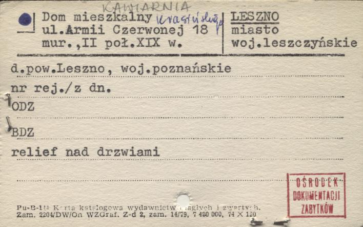 dom mieszkalny, kawiarnia, skan 1