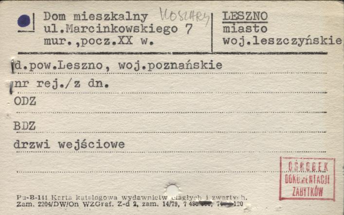 dom mieszkalny, koszary, skan 1