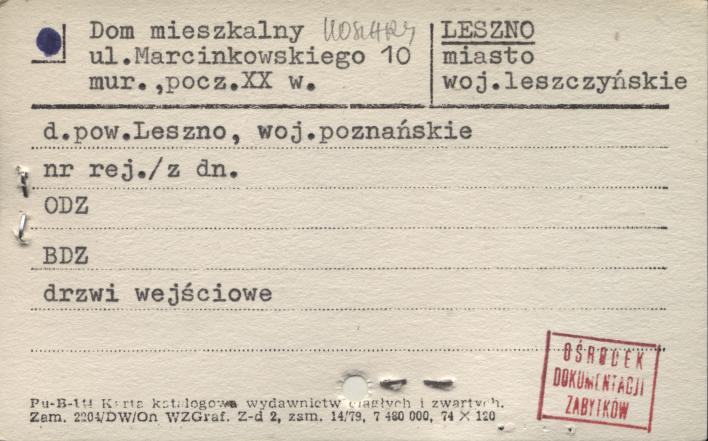 dom mieszkalny, koszary, skan 1