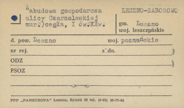 zabudowa gospodarcza, skan 1