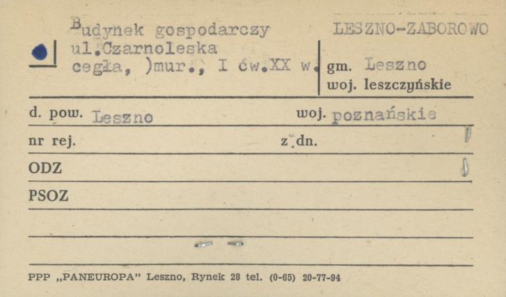 budynek gospodarczy, skan 1