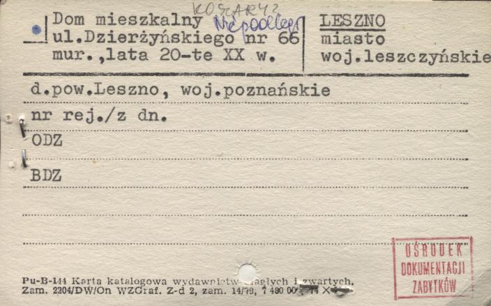 dom mieszkalny, koszary, skan 1