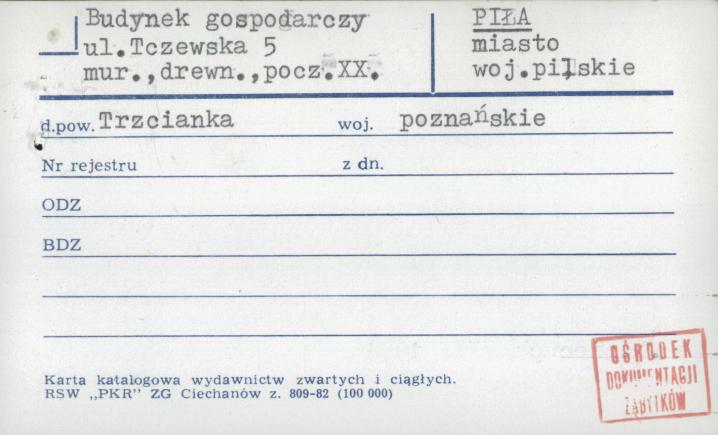 budynek gospodarczy, skan 1