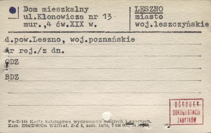 dom, skan 1