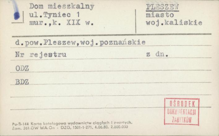 dom, skan 1
