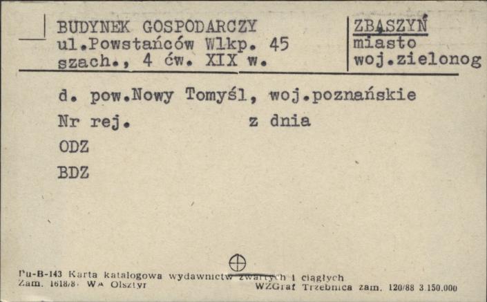 budynek gospodarczy, skan 1