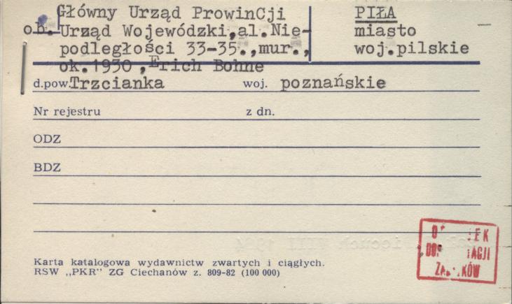 główny urząd prowincji, ob. urząd wojewódzki, skan 1