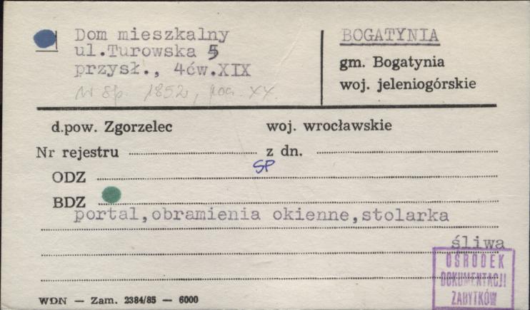 dom, skan 1