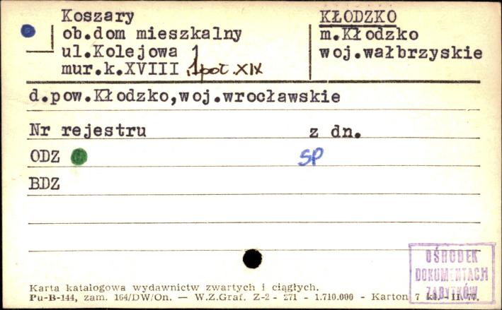 koszary, ob. dom mieszkalny, skan 1