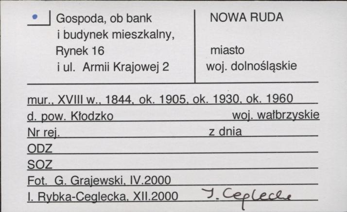gospoda, ob. bank i budynek mieszkalny, skan 1