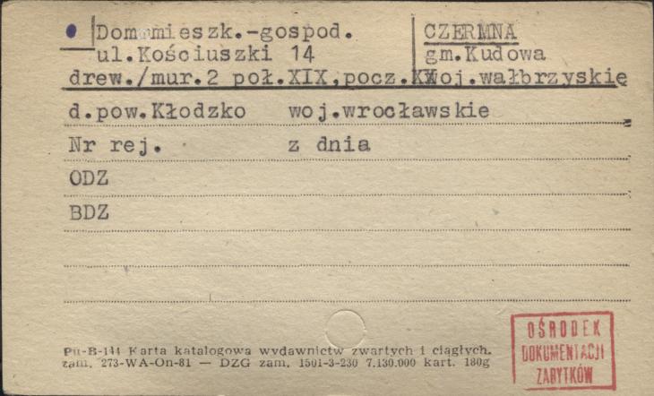 dom mieszkalno-gospodarczy, skan 1