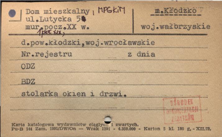dom mieszkalny, MPGiK, skan 1