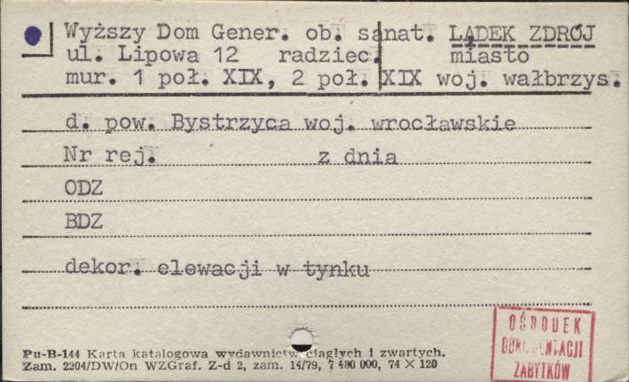 Wyższy Dom Gener., ob. sanat. radziec., skan 1