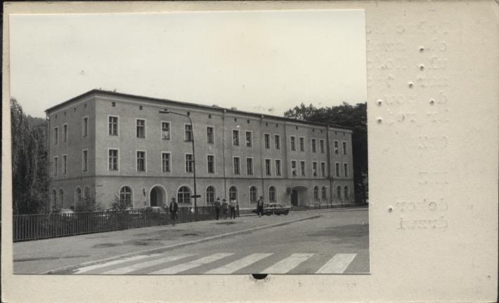 pałac Hoffmana (skrz. płd.), ob. szpital uzdr. Barbara, skan 2
