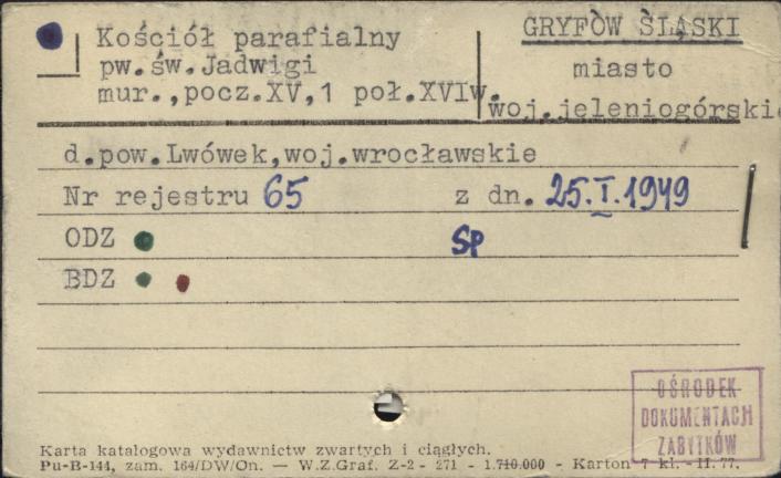 kościół par. pw. św. Jadwigi, skan 1