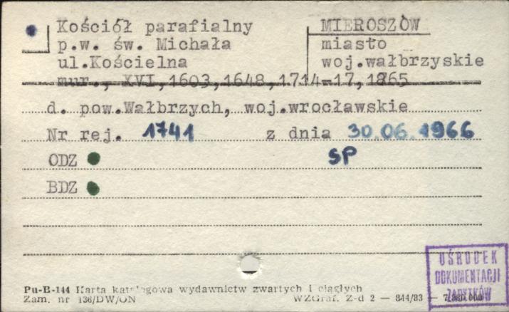 kościół par. pw. św. Michała, skan 1