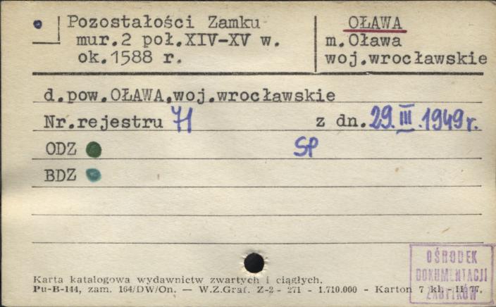 pozostałości zamku, skan 1