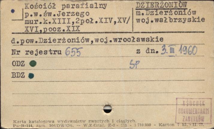 kościół par. pw. św. Jerzego, skan 1