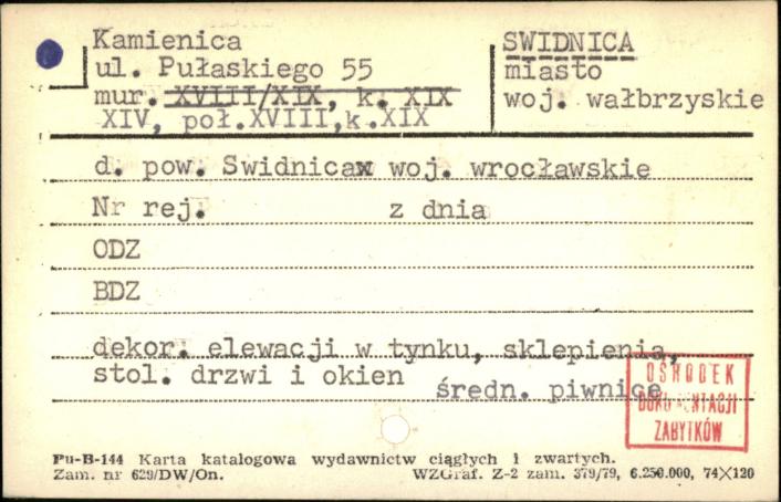 kamienica, skan 1