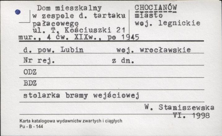 dom mieszkalny w zespole d. tartaku pałacowego, skan 1