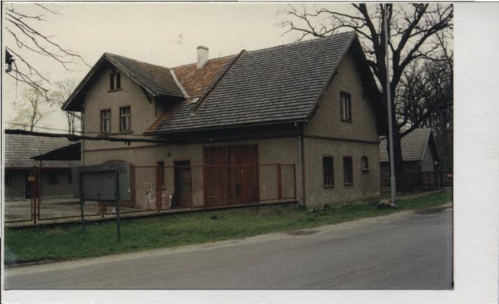 budynek gospodarczy przy Nadleśnictwie Chocianów, skan 2