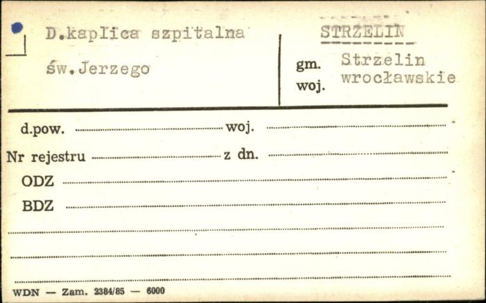 kaplica szpitalna pw. Św. Jerzego, skan 5