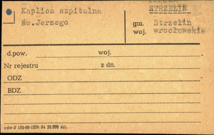 kaplica szpitalna pw. Św. Jerzego, skan 7