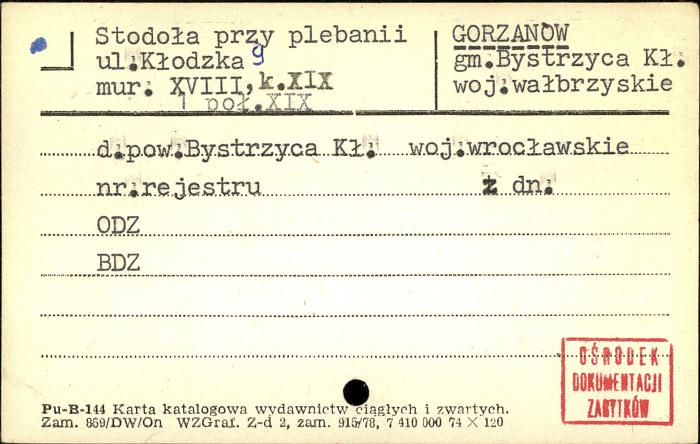stodoła przy plebanii, skan 1