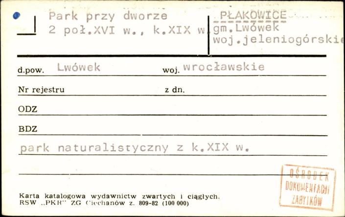 park przy dworze, skan 1