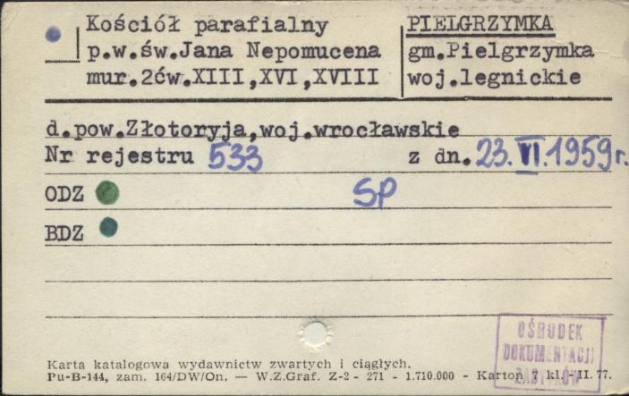 kościół par. pw. św. Jana Nepomucena, skan 1