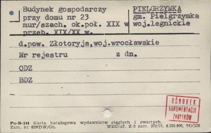 budynek gospodarczy, skan 1