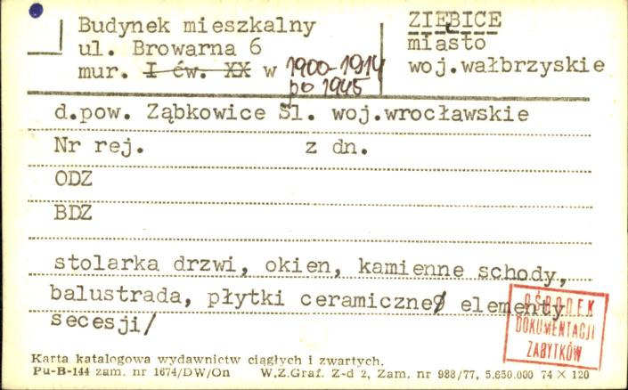 budynek mieszkalny, skan 1