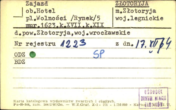zajazd ob. hotel, skan 1