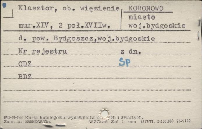 klasztor, ob. więzienie, skan 1