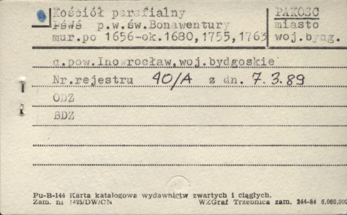 kościół par. pw. św. Bonawentury, skan 1