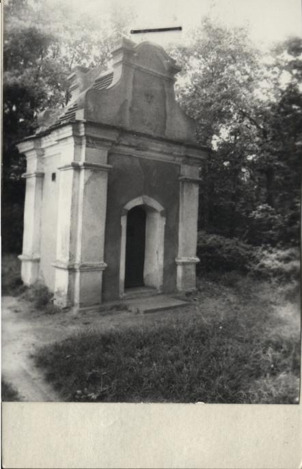 kaplica Upadek I - zespół klasztoru reformatów (kalwaria), skan 3
