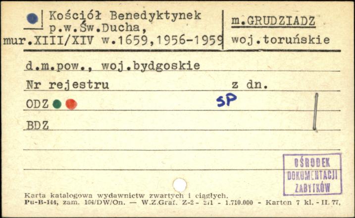 kościół benedyktynek pw. św. Ducha, skan 1