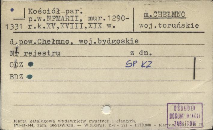 kościół par. pw. Najświętszej Marii Panny, skan 1